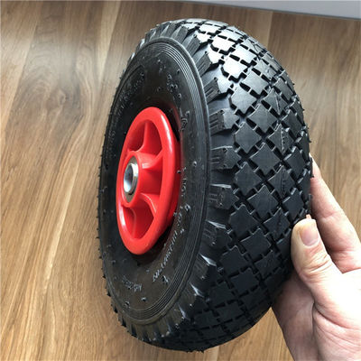 3.00-4 10インチ袋トラックは240mm手のトロリー車輪空気OEMを動かす