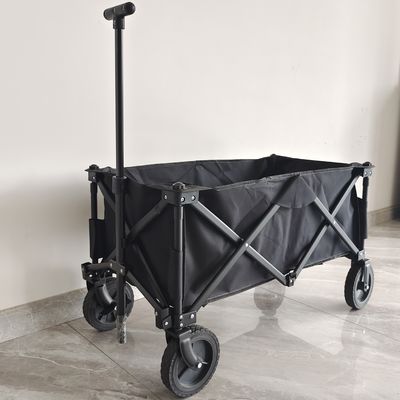 四方折りたたみ折るカートのT-Shaped調節可能なハンドルOEMのボディおよび布