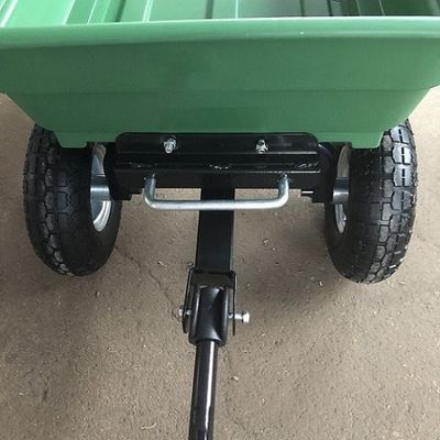 50L頑丈な庭のダンプのカートの実用的なダンプのカートの庭のダンプのトロリー