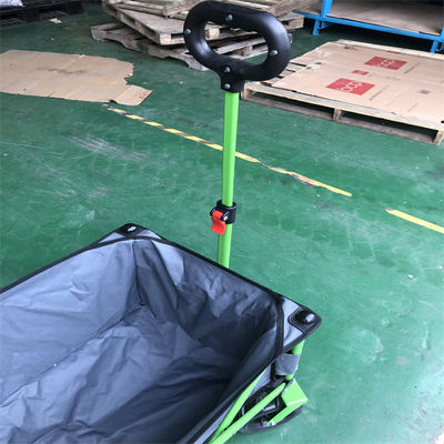 鉄骨フレームの車輪折り畳み式ワゴン カート112cm折る屋外の実用的なワゴン
