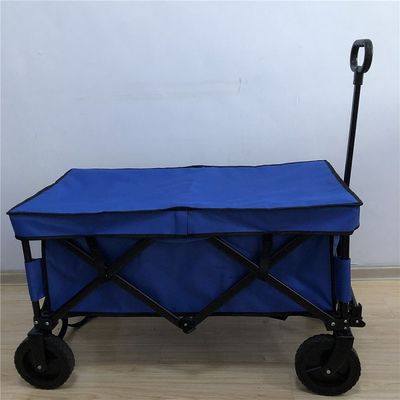 ポリ塩化ビニールの車輪絶縁層が付いている折りたたみワゴン カート600D軽量の折り畳み式ワゴン
