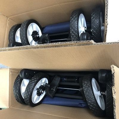 ブレーキが付いている折りたたみ折る屋外の実用的なワゴン