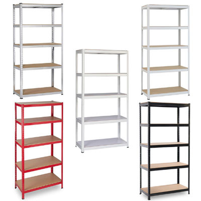 750*300*1500 Boltlessの貯蔵の棚の調節可能な貯蔵の棚の倉庫175kg