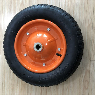 3.00-8空気空気の手押し車の車輪360mmのゴム製 トロリー車輪