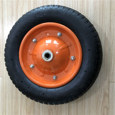 3.00-8空気空気の手押し車の車輪360mmのゴム製 トロリー車輪
