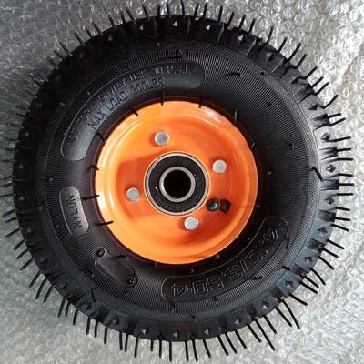 10インチの空気のトロリーは庭のための350の4つの6PRゴム製空気の車輪を動かす