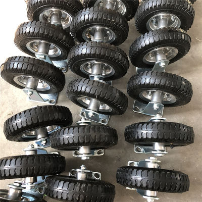 250-4手のカートのために頑丈なゴム製足車の車輪