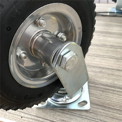 250-4ゴム製旋回装置の足車の車輪の家具のトロリー