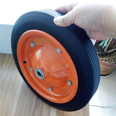 31cm 13のインチの固体ゴム製タイヤの多彩な縁の手トラックのための固体ゴム製手押し車のタイヤ
