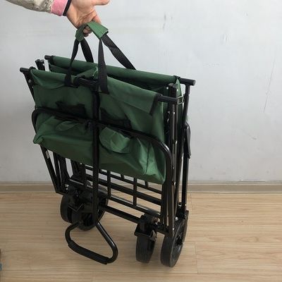 8インチ折りたたみ浜のトロリー600Dオックスフォード生地の軽量の折るワゴン