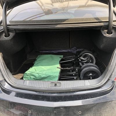 8インチ折りたたみ浜のトロリー600Dオックスフォード生地の軽量の折るワゴン
