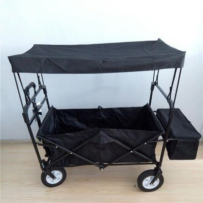 実用的な折り畳み式ワゴン カート折り畳み式ワゴン屋外の庭浜のトロリー