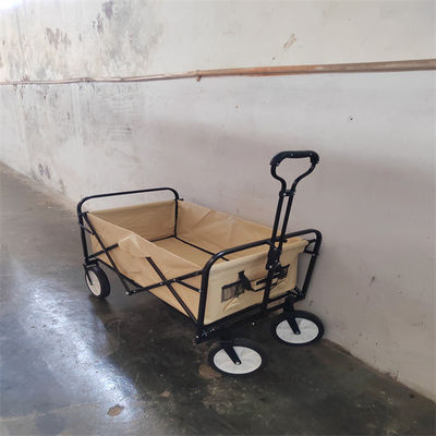 輸送折りたたみワゴン カート4つの車輪が付いている折り畳み式浜のトロリー103cm