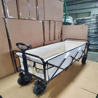 家族4つの車輪が付いている携帯用折り畳み式ワゴン カートのピクニック折り畳み式のキャンプ ワゴン