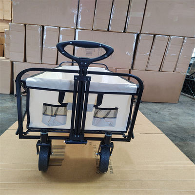家族4つの車輪が付いている携帯用折り畳み式ワゴン カートのピクニック折り畳み式のキャンプ ワゴン