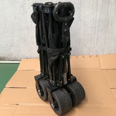 大容量の折りたたみのステーション ワゴンの実用的な庭の折りたたみ引きのカート