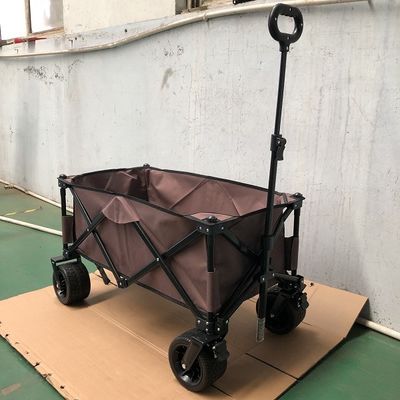 大容量の折りたたみのステーション ワゴンの実用的な庭の折りたたみ引きのカート