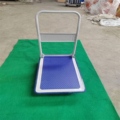 トロッコの折りたたみのプラットホームのカート頑丈な平面押しのカート150kgのプラットホームHandtruck