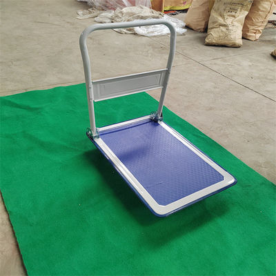 トロッコの折りたたみのプラットホームのカート頑丈な平面押しのカート150kgのプラットホームHandtruck