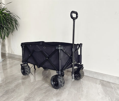 実用的な屋外のキャンプは4方向の折るワゴン カートをカスタマイズした