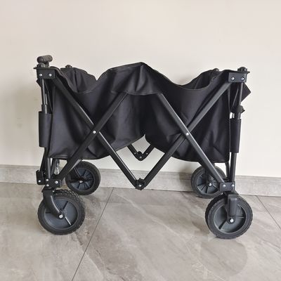 四方折りたたみ折るカートのT-Shaped調節可能なハンドルOEMのボディおよび布