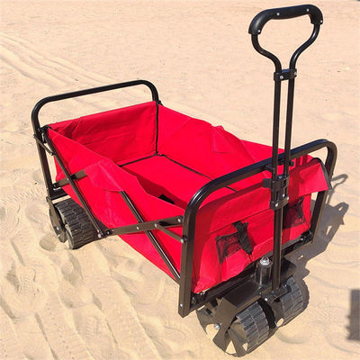 ロール容器すべての地勢の車輪キャンプ浜折りたたみワゴン折りたたみのカート