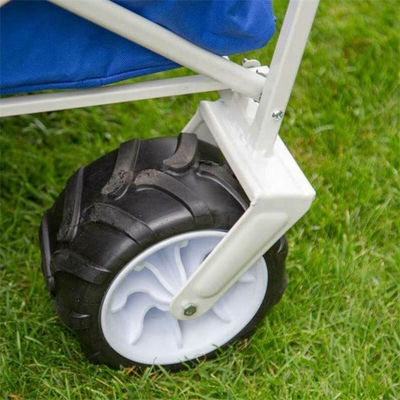 四輪折るステーション ワゴンの庭手のカートの折りたたみ買物をするトロリー