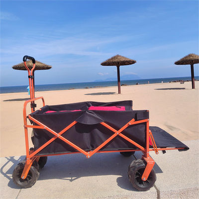 カスタマイズされた丈夫な鋼鉄実用的な折るワゴン トロリー カートのポータブル