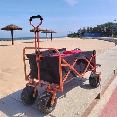 カスタマイズされた丈夫な鋼鉄実用的な折るワゴン トロリー カートのポータブル
