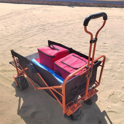 カスタマイズされた丈夫な鋼鉄実用的な折るワゴン トロリー カートのポータブル