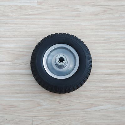 8インチ2.50-4の注文の縁色のトロリー一輪車のための空気のゴム製タイヤの車輪