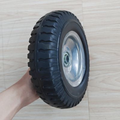 8インチ2.50-4の注文の縁色のトロリー一輪車のための空気のゴム製タイヤの車輪