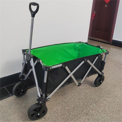 家の庭の折りたたみワゴンはキャンプの折りたたみ転がりカートを運ぶ