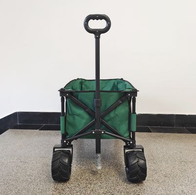 二重デッキのオックスフォードの布の折りたたみステーション ワゴンの金属フレームのキャンプ ワゴン
