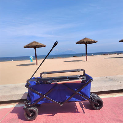 PUの車輪は70kg屋外の折り畳み式動かされたワゴン キャンプの折るプラットホーム ワゴンに荷を積む