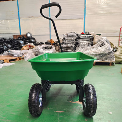 普及した手の引きの庭のダンプは350-4空気の車輪50L容量を運ぶ