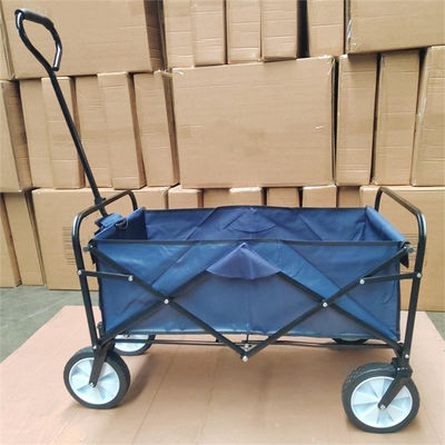 8インチの車輪は屋外の折り畳み式のトロリー キャンプのための折りたたみワゴン カートの庭いじりをする
