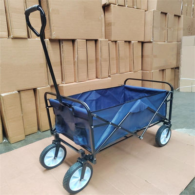 8インチの車輪は屋外の折り畳み式のトロリー キャンプのための折りたたみワゴン カートの庭いじりをする