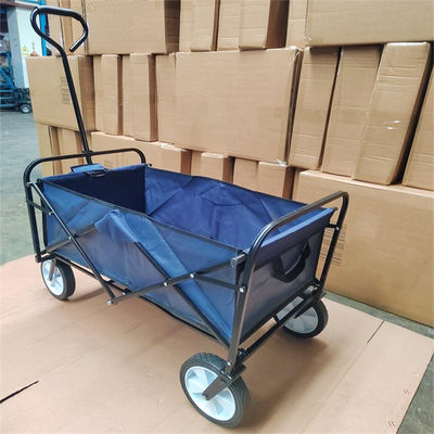 8インチの車輪は屋外の折り畳み式のトロリー キャンプのための折りたたみワゴン カートの庭いじりをする