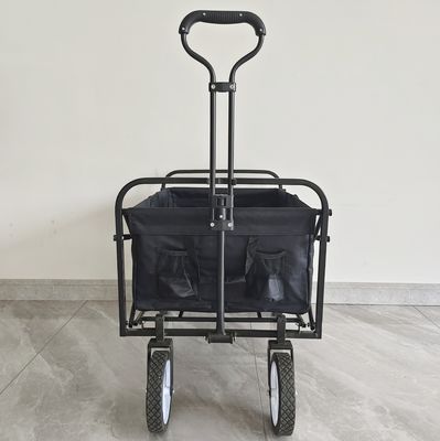 調節可能なハンドルの頑丈なキャンプのカートの実用的な折りたたみ貯蔵の折りたたみワゴン
