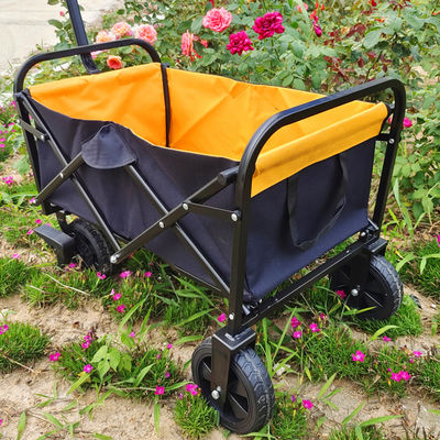 折りたたみ荷物手のトロリー ポリ塩化ビニールは屋外の折る小型キャンプのカートを動かす