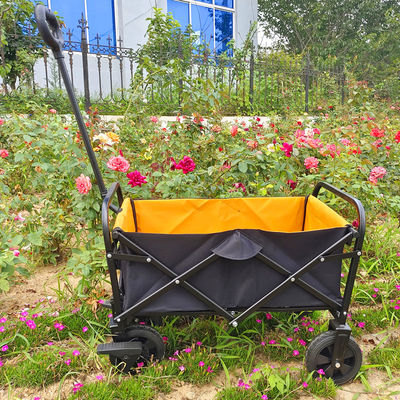 折りたたみ荷物手のトロリー ポリ塩化ビニールは屋外の折る小型キャンプのカートを動かす