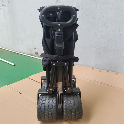 4つの車輪の屋外の折るトロリー カート折りたたみ実用的なプッシュ プル ワゴン カート