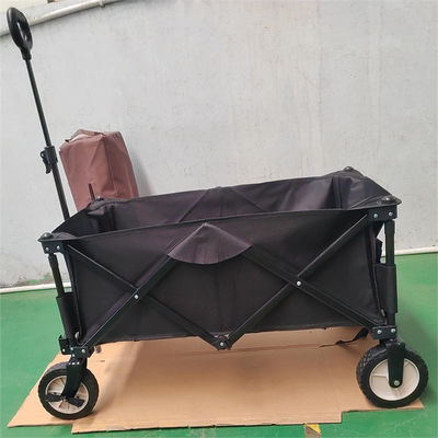 頑丈なプッシュ プル屋外の折るワゴン60KG積載量