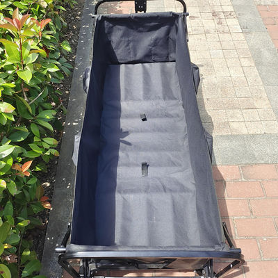 折りたたみピクニック キャンプのカート延長容量の折りたたみワゴン4大きいポリ塩化ビニールの車輪