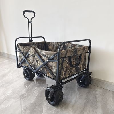 頑丈な折り畳み式の庭カート160LBの負荷4車輪キャンプ浜のトロリー