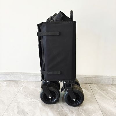 ウォンダーフォルド ビーチ 折りたたむ式 露天 キャンピングカート 調整可能な ハンドル 広い車輪