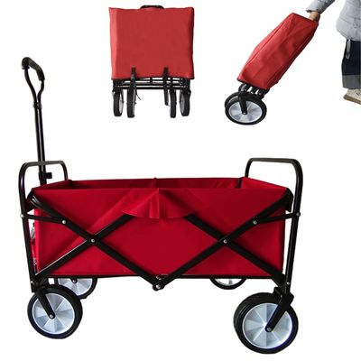 屋外 庭 折りたたみ ワゴン PVC 車輪 狭い 車輪 ストレッチ ハンドル