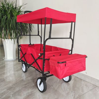 屋外 キャンプ ワゴン カースト ウォール スローラー 屋根付き 子供向け ピクニック ビーチ