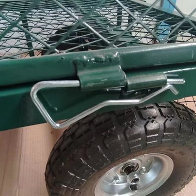 44.66 ポンド グリーン ヘビー デューティ 切断可能な ガーデン メッシュ カート プロフェッショナル
